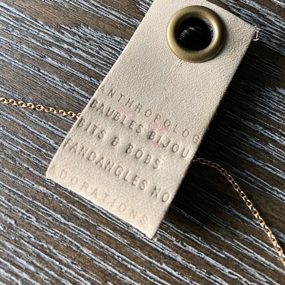 Gold Anthropologie Necklace - Picture 4 of 5